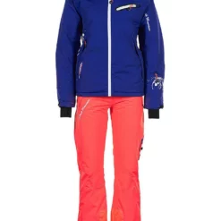 TROLLKIDS Winkel 12 2-delige Ski-/snowboardoutfit "Astec" Paars/koraalrood
