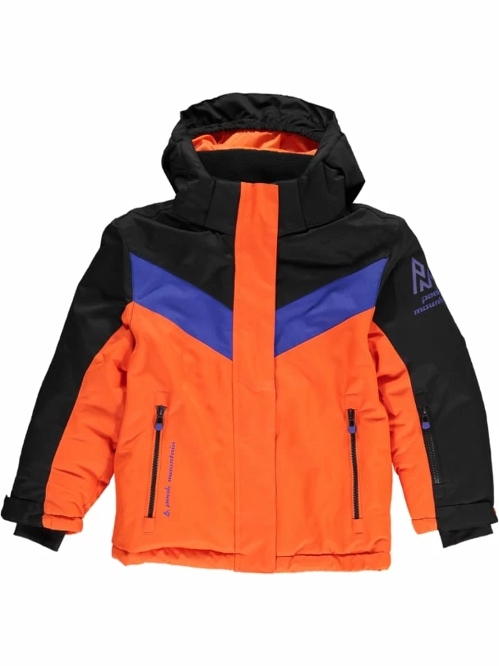 2-delige Ski-/snowboardoutfit Blauw/oranje 2 2-delige Ski-/snowboardoutfit Blauw/oranje - Afbeelding 2