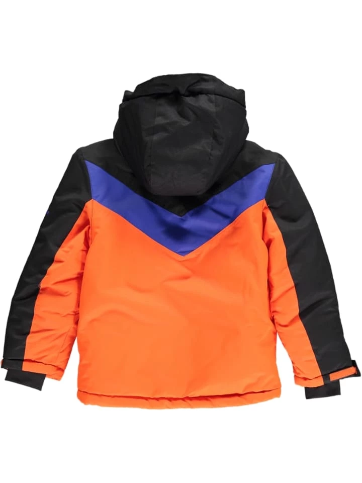 2-delige Ski-/snowboardoutfit Blauw/oranje 3 2-delige Ski-/snowboardoutfit Blauw/oranje - Afbeelding 3