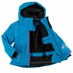 2-delige Ski-/snowboardoutfit Blauw/zwart -TROLLKIDS Winkel peak mountain 2 delige ski snowboardoutfit blauw zwart 2