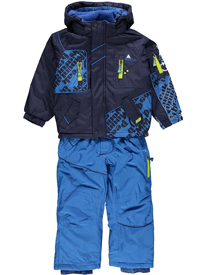 2-delige Ski-/snowboardoutfit Blauw 1 2-delige Ski-/snowboardoutfit Blauw