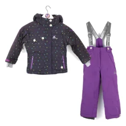 TROLLKIDS Winkel 22 2-delige Ski-/snowboardoutfit Donkerblauw/paars