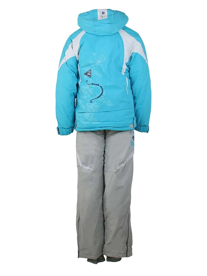 2-delige Ski-/snowboardoutfit Lichtblauw/grijs 2 2-delige Ski-/snowboardoutfit Lichtblauw/grijs - Afbeelding 2