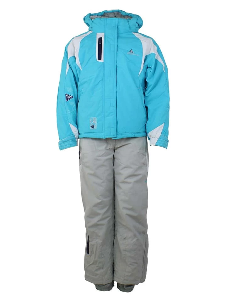 2-delige Ski-/snowboardoutfit Lichtblauw/grijs 1 2-delige Ski-/snowboardoutfit Lichtblauw/grijs