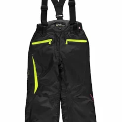 2-delige Ski-/snowboardoutfit Neongroen/zwart -TROLLKIDS Winkel peak mountain 2 delige ski snowboardoutfit neongroen zwart 4