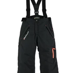 2-delige Ski-/snowboardoutfit Neonroze/zwart -TROLLKIDS Winkel peak mountain 2 delige ski snowboardoutfit neonroze zwart 3