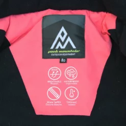 2-delige Ski-/snowboardoutfit Roze/turquoise -TROLLKIDS Winkel peak mountain 2 delige ski snowboardoutfit roze turquoise 6