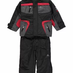 2-delige Ski-/snowboardoutfit Zwart