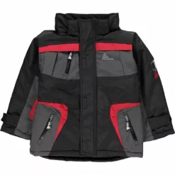 2-delige Ski-/snowboardoutfit Zwart -TROLLKIDS Winkel peak mountain 2 delige ski snowboardoutfit zwart 3