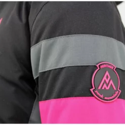 2-delige Ski-/snowboardoutfit Zwart/roze -TROLLKIDS Winkel peak mountain 2 delige ski snowboardoutfit zwart roze 8