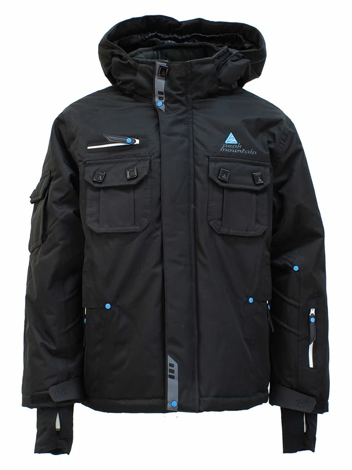 2-delige Ski-/snowboardoutfit Zwart/wit 2 2-delige Ski-/snowboardoutfit Zwart/wit - Afbeelding 2