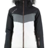 Ski-/snowboardjas "Afidol" Zwart/wit