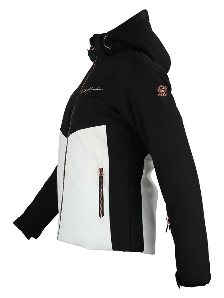 Ski-/snowboardjas "Afolir" Zwart/wit 2 Ski-/snowboardjas "Afolir" Zwart/wit - Afbeelding 2