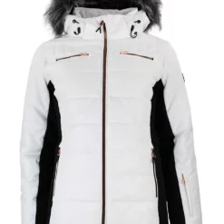 Ski-/snowboardjas "Asalpi" Wit/zwart