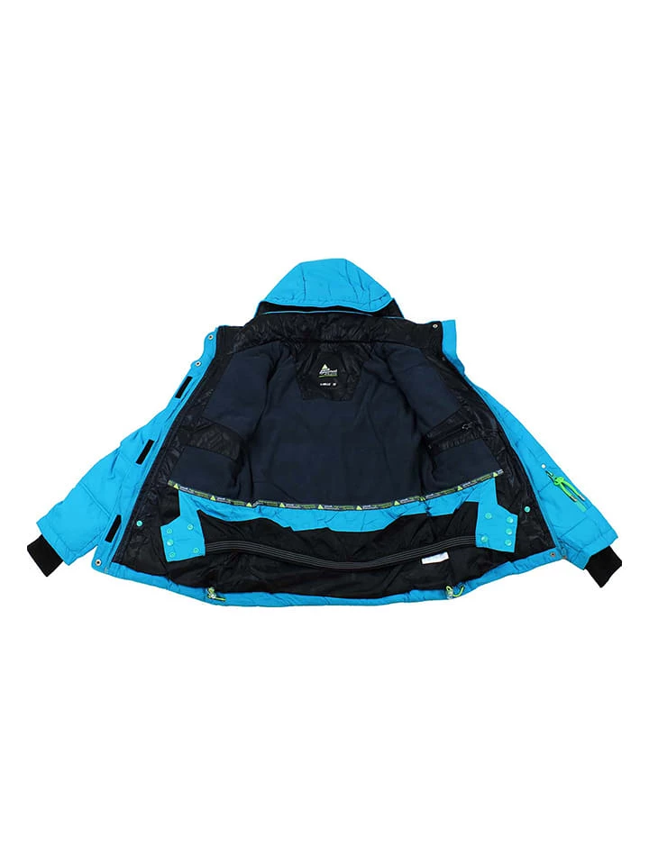 Ski-/snowboardjas Lichtblauw 3 Ski-/snowboardjas Lichtblauw - Afbeelding 3