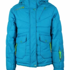 Ski-/snowboardjas Lichtblauw