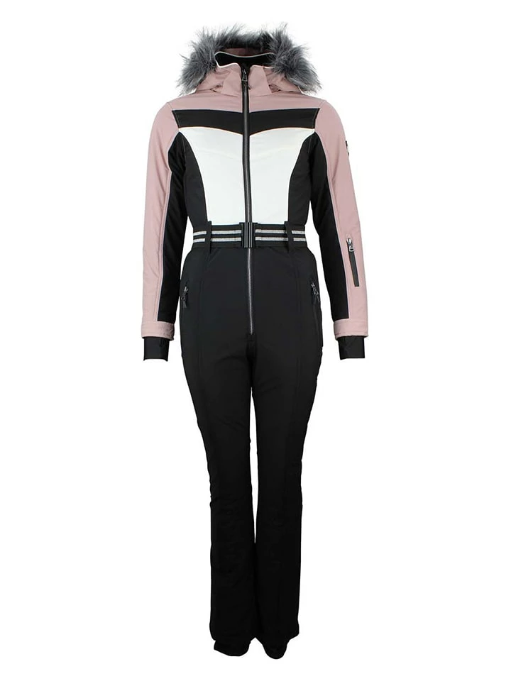 Ski-/snowboardpak "Arctian" Zwart/lichtroze/wit 1 Ski-/snowboardpak "Arctian" Zwart/lichtroze/wit