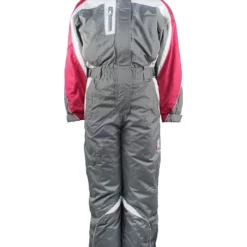 Ski-/snowboardpak Grijs/wit/roze