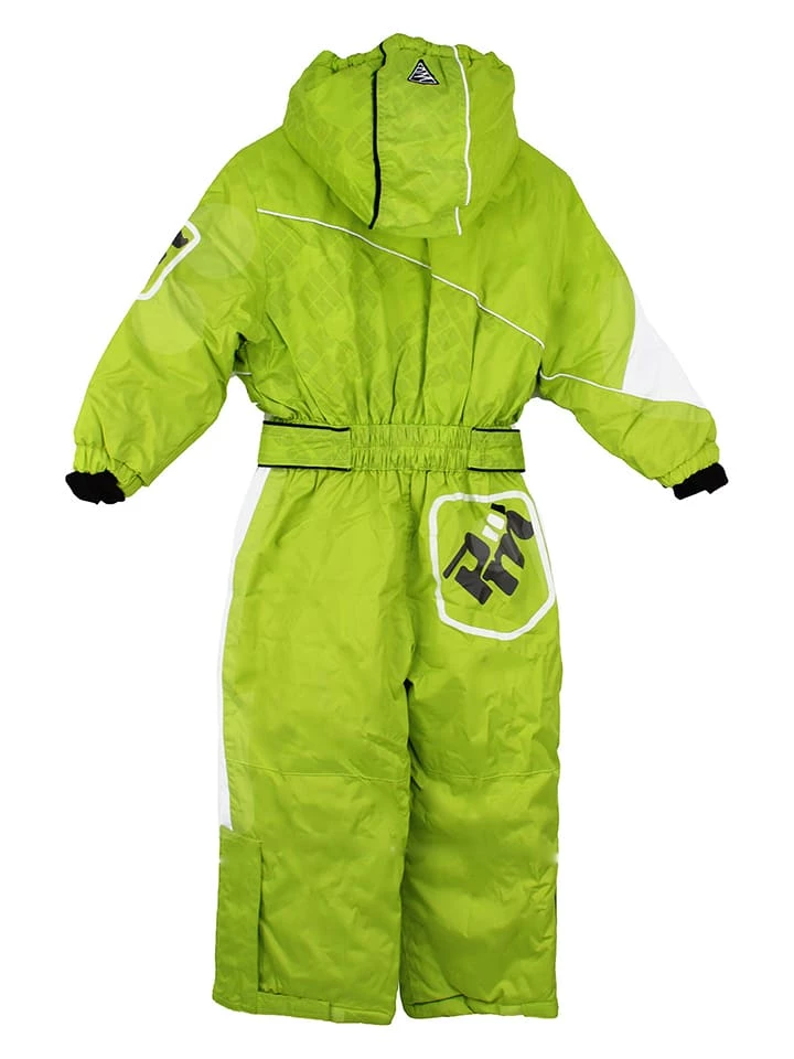 Ski-/snowboardpak Limoengroen/wit 2 Ski-/snowboardpak Limoengroen/wit - Afbeelding 2