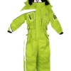 Ski-/snowboardpak Limoengroen/wit