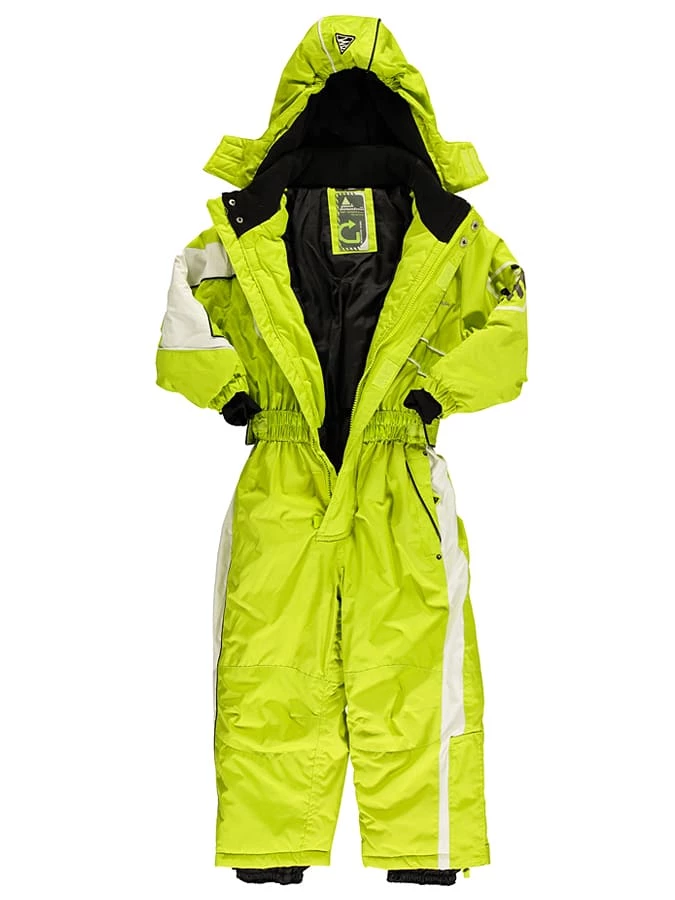 Ski-/snowboardpak Limoengroen/wit 3 Ski-/snowboardpak Limoengroen/wit - Afbeelding 3