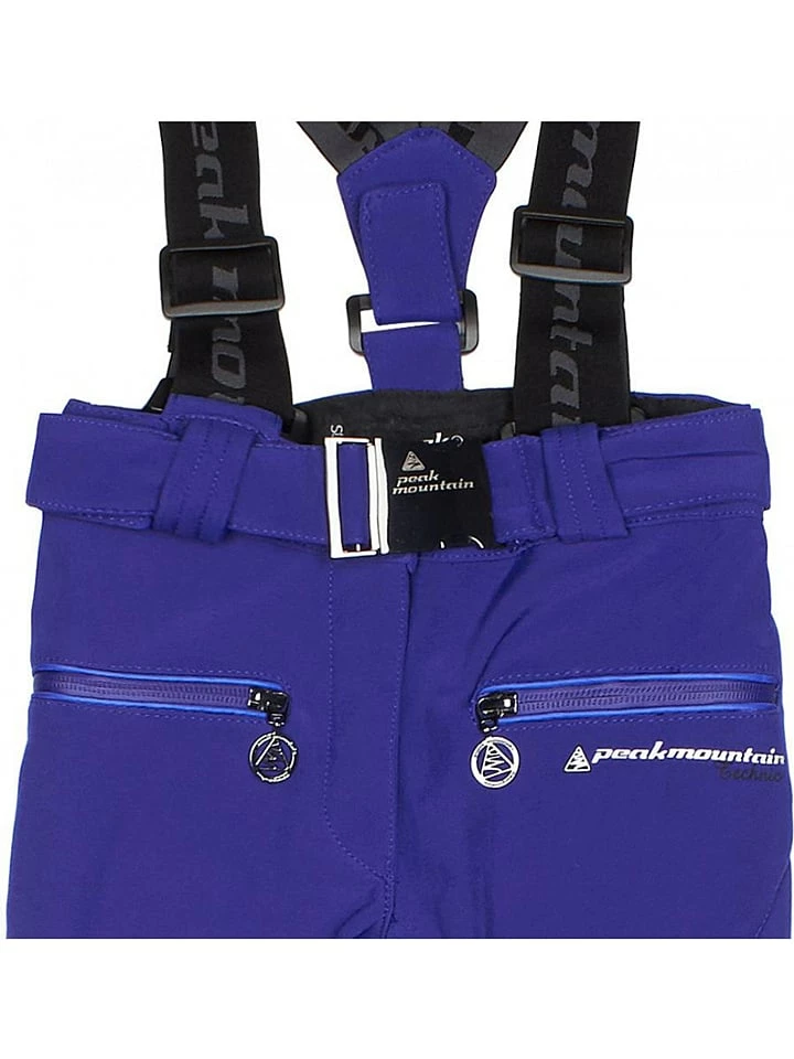 Softshell-ski-/snowboardbroek Blauw 3 Softshell-ski-/snowboardbroek Blauw - Afbeelding 3