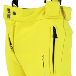 Softshell-ski-/snowboardbroek Geel -TROLLKIDS Winkel peak mountain softshell ski snowboardbroek geel 2