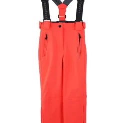 Softshell-ski-/snowboardbroek Rood