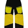 Peak Performance Ski-/snowboardbroek "Gravity" Zwart/geel