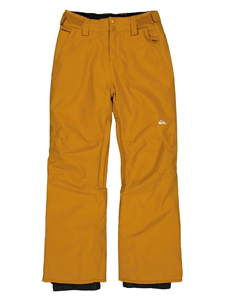 Quiksilver Ski-/snowboardbroek "Estate" Okergeel 1 Quiksilver Ski-/snowboardbroek "Estate" Okergeel