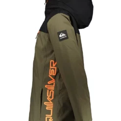 Quiksilver Ski-/snowboardjas Kaki/zwart -TROLLKIDS Winkel quiksilver ski snowboardjas kaki zwart 2