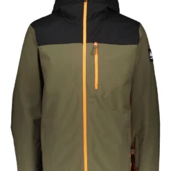 Quiksilver Ski-/snowboardjas Kaki/zwart