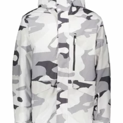 Quiksilver Ski-/snowboardjas Wit/zwart