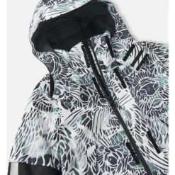 Reima Ski-/snowboardjas "Moskuvaara" Wit/zwart -TROLLKIDS Winkel reima ski snowboardjas moskuvaara wit zwart 3