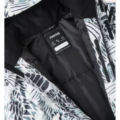 Reima Ski-/snowboardjas "Moskuvaara" Wit/zwart -TROLLKIDS Winkel reima ski snowboardjas moskuvaara wit zwart 6