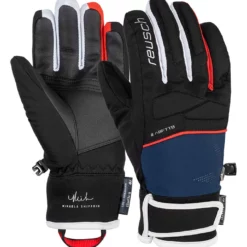 Reusch Ski-/snowboardhandschoenen "Mikaela Shiffrin R-TEX XT" Donkerblauw/zwart