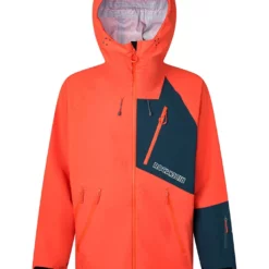 ROCK EXPERIENCE Ski-/snowboardjas "Ice Thriller" Rood/petrol