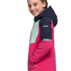 Schöffel Ski-/snowboardjas "Furgler" Roze/lichtblauw -TROLLKIDS Winkel schoffel ski snowboardjas furgler roze lichtblauw 4