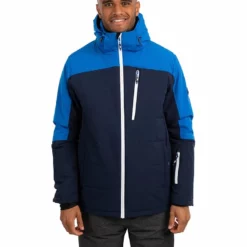 TRESPASS Ski-/snowboardjas "Bowie" Blauw/donkerblauw -TROLLKIDS Winkel trespass ski snowboardjas bowie blauw donkerblauw 2