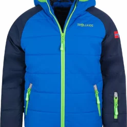 TROLLKIDS Ski-/snowboardjas "Hafjell" Donkerblauw/blauw