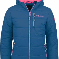 TROLLKIDS Ski-/snowboardjas "Hemsedal" Petrol/roze