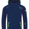 TROLLKIDS Ski-/snowboardjas "Holmenkollen Pro" Donkerblauw/groen