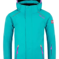 TROLLKIDS Ski-/snowboardjas "Holmenkollen Pro" Turquoise