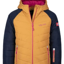 TROLLKIDS Ski-/snowboardjas "Myrkdalen" Geel