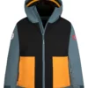 TROLLKIDS Ski-/snowboardjas "Rauland" Donkerblauw/oranje