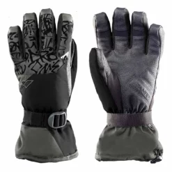 Zanier Unisex-ski-/snowboardhandschoenen "GAP STX" Zwart/grijs