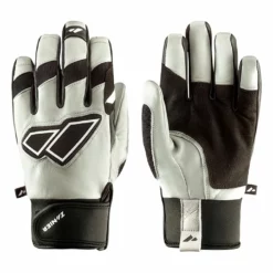 Zanier Unisex-ski-/snowboardhandschoenen "My Moutain Passion" Grijs/zwart